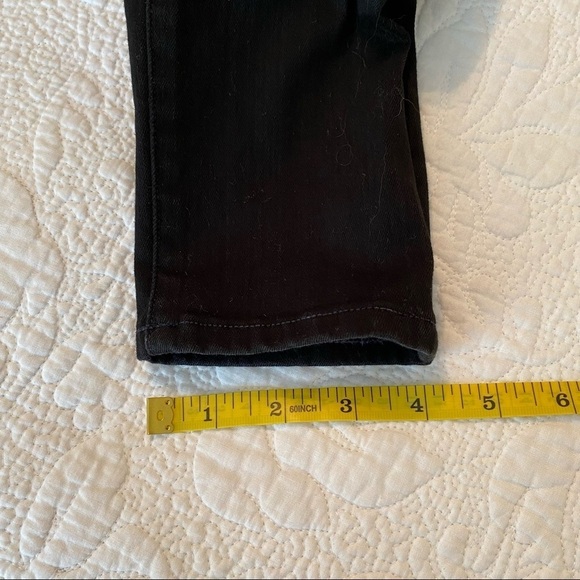 Madewell 9” High Rise Skinny Jean Black - 25 Tall - Picture 11 of 14